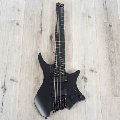 Strandberg Boden Metal NX 8 Multi-Scale Headless 8-String Guitar, Black Granite image 14