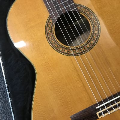 Takamine CP-132 SC classical electric guitar handcrafted in Japan 1996 in very good - excellent condition with hard case. image 19
