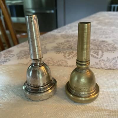 SCHMIDT TB MP BAMBULA AP2 trombone mouthpiece, narrow tube [03/19] | Reverb