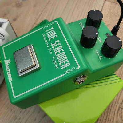 2004年 Ibanez Tube Screamer TS808 Ibanez TS808 Vintage Tube Screamer Reissue Overdrive Pedal