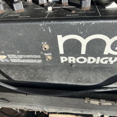 Moog Prodigy with CV - Gate mod + external input to filter image 2