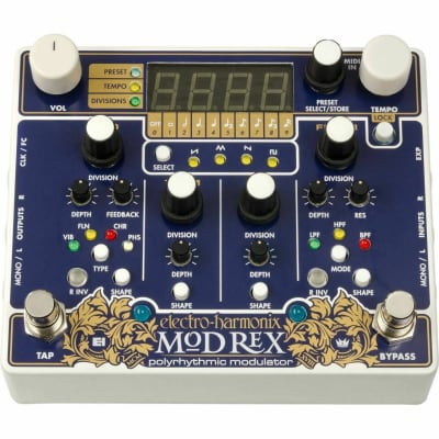 New - Electro Harmonix Mod Rex Polyrhythmic Modulator Pedal image 4