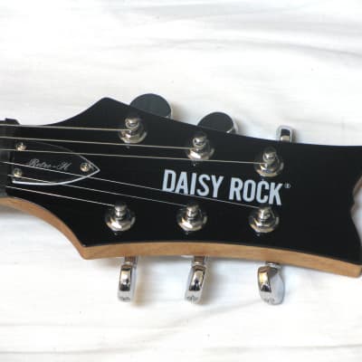 Daisy Rock DR6302-U Stardust Retro-H electric GUITAR - Ice Blue Sparkle image 3