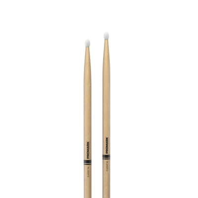 Pro-Mark TX5AN Hickory 5A Nylon Tip Drum Sticks (Pair) image 2