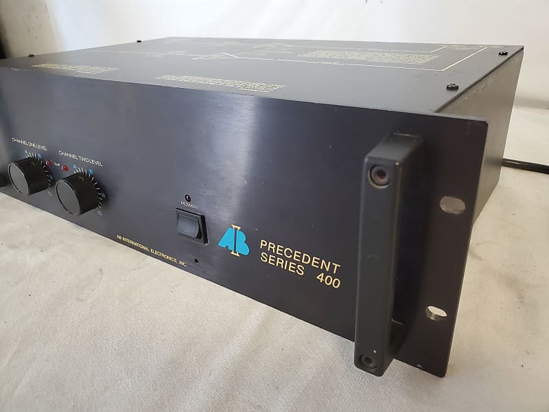 AB International Series 400 Precedent Amplifier - Good Used Condition -