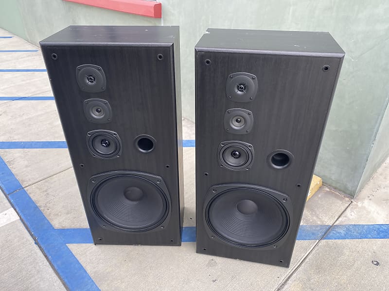 Kenwood vintage speakers pair Jl1104 1994 Reverb