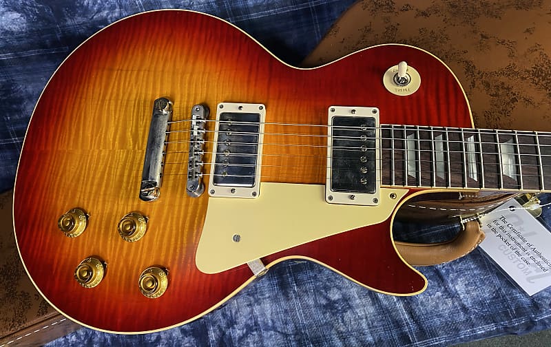 NEW ! 2024 Gibson Custom Shop 1959 Les Paul Factory Burst - Authorized Dealer - Hand Picked Killer Flame Top - VOS - 8.45lbs - G02749 image 1