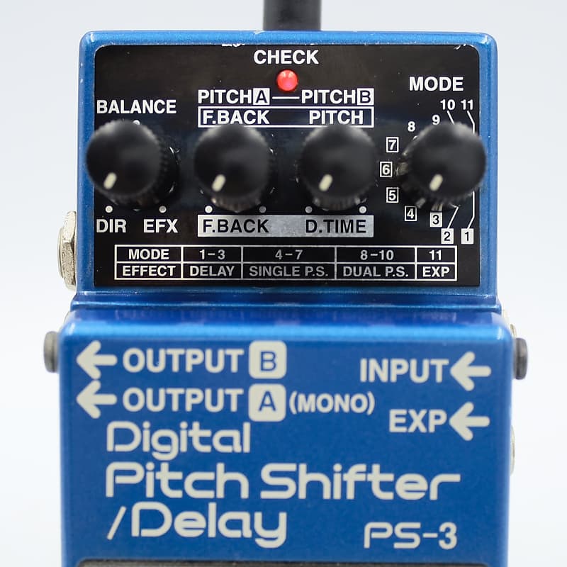 Boss PS-3 Digital Pitch Shifter/Delay | Reverb