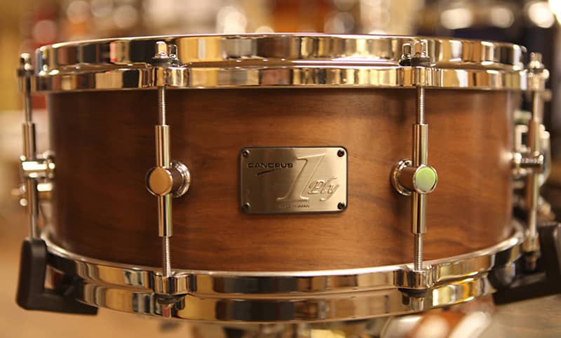 Canopus 1Ply Walnut 5.5 x 14 SSWN-1455 Natural LQ Snare Drum