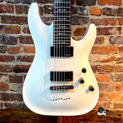 Schecter Diamond Series Demon 7-String Electric Guitar (2017 - White) for sale