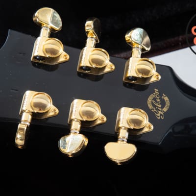 2020 Gibson Custom Shop Hummingbird Ebony Black image 7