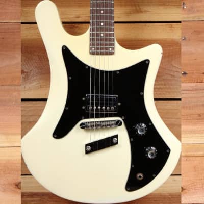 GUILD S60 Rare Vintage SOLID BODY Aged White Mahogany Orig Case + Manual 03430 image 1