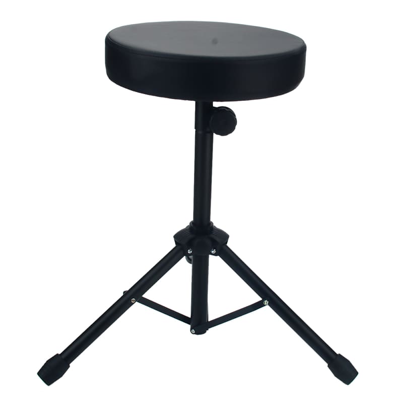 Non-adjustable Folding Percussion Drum Stool Round Seat | Reverb