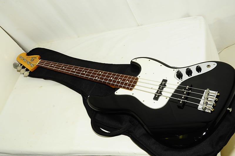Fender Japan Jazz Bass JB-45 BLK Q Serial Electric Bass Ref No 4705