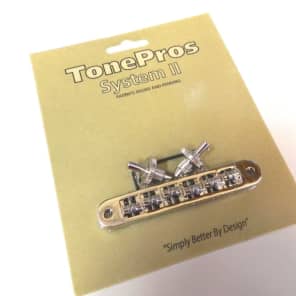 TonePros TP6R-G Tune-O-Matic Bridge with Roller Saddles
