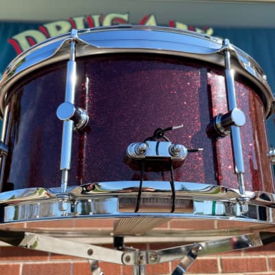 Birch Snare Drum 5.5x14 Merlot Glitter-