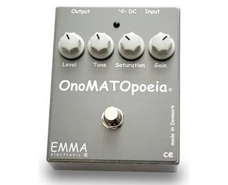 Emma Onomatopoeia Booster/OD Pedal | Reverb