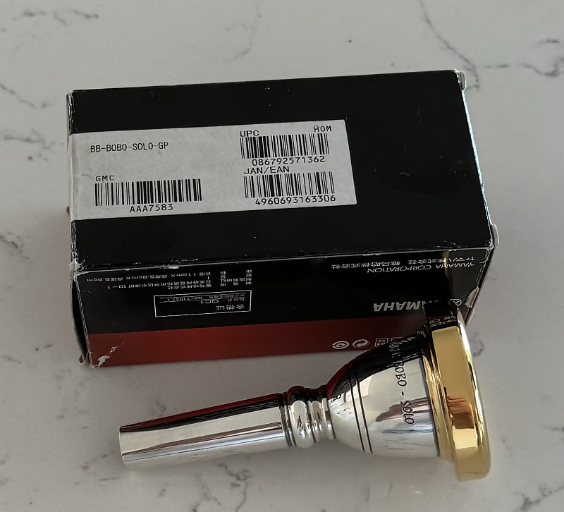 Yamaha Roger Bobo Solo Signature Tuba Mouthpiece - Gold