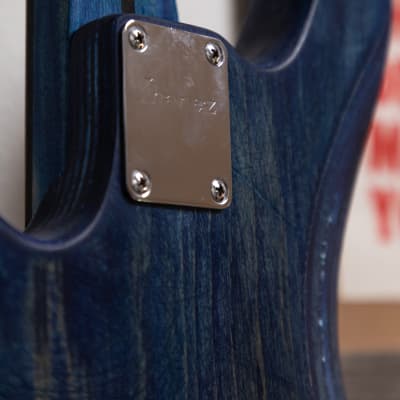 Swanky blue TR-70 PJ bass (custom refinish) image 13
