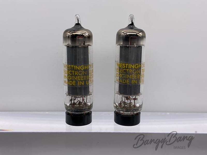 Matched Pair Westinghouse 6AQ5/6005/6V6 Power Pentode Reverb UK