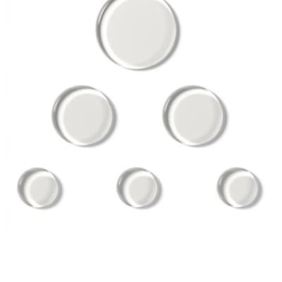 SlapKlatz Scatola MINI da 6 Gel Pad (3 small+ medium+1 large) Clear image 2