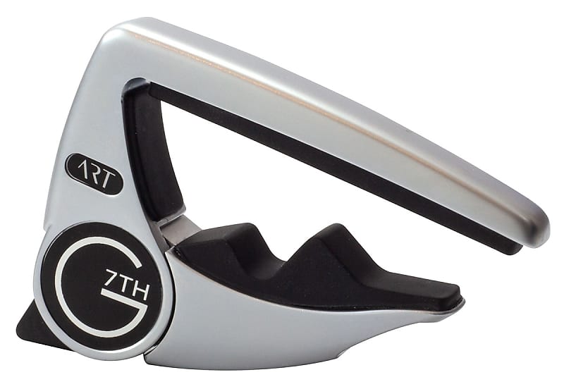 G7th Capo Performance 3 Acoustic / Electric Guitar Silver Reverb