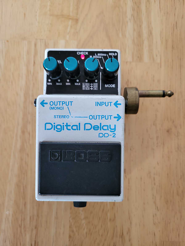 BOSS DD-2 ビンテージ 85年製 Vintage 1985 BOSS DD-2 Digital Delay Guitar FX Pedal Blue