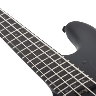 Schecter Stiletto-4 Stealth Pro LH Satin Black image 13