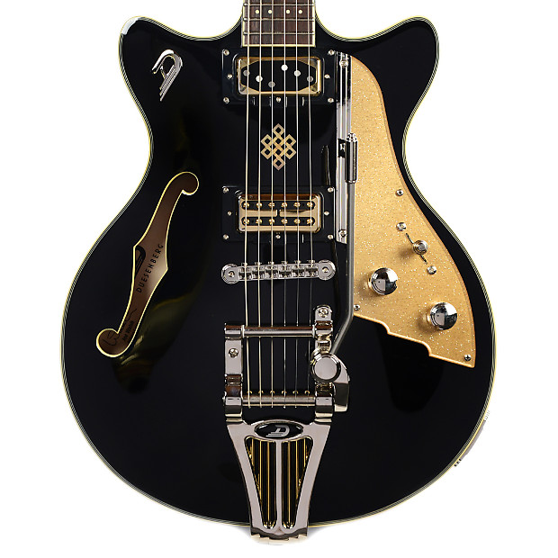 Duesenberg Joe Walsh Signature Series Electric Guitar Black image 1