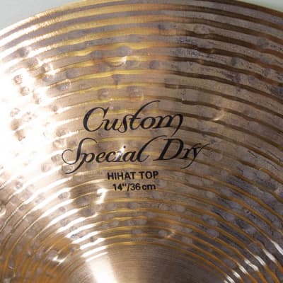 Zildjian 14" K Custom Special Dry Hi-Hat Cymbals (Pair) - FREE SHIPPING - SOUND SAMPLE image 6