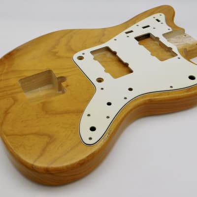 4lbs BloomDoom Nitro Lacquer Aged Relic Natural Jazz-Style Vintage Custom Guitar Body image 8