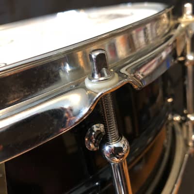 Ludwig, Bun E. Carlos, Cheap Trick 1990s Ludwig Black Beauty Snare Drum. Authenticated. image 9