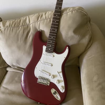 Johnson by axl Stratocaster  2000’s  Bordeaux image 2