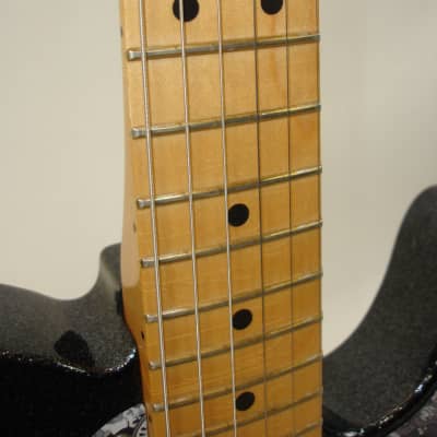 2021 Fender Brad Paisley Esquire Electric Guitar Maple, Black Sparkle w/ Bag image 10