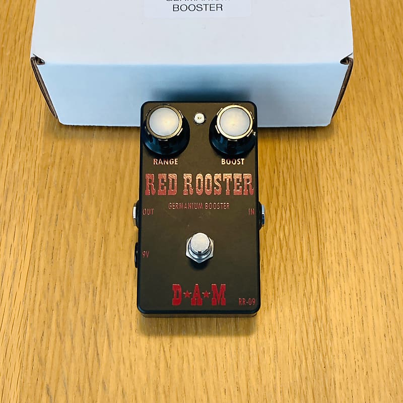 D*A*M DAM Red Rooster RR-09 Germanium Booster 2011 - Black