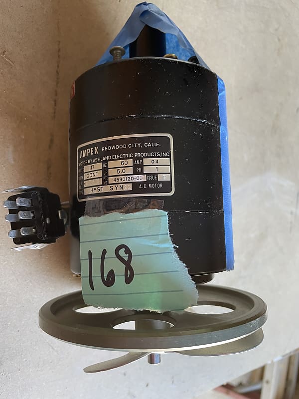 Ampex 440 Low Speed Capstan Motor Reverb