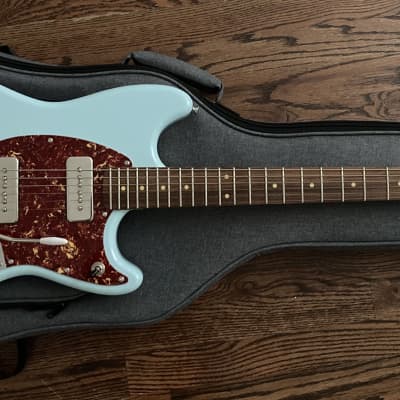 Fano Omnis MG6 Electric Guitar, Sonic Blue, w/ Gig Bag | Reverb