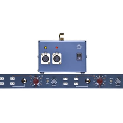 BAE 1073MP Dual-Channel 1073-Style Microphone Preamp with PSU 2U 19" Rack-Mount image 1