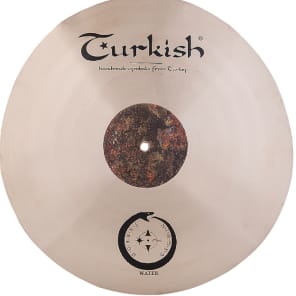 Turkish Cymbals 18" Soundscape Series Jarrod Cagwin Water Crash W-C18 2010