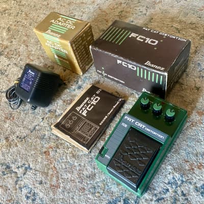 Reverb.com listing, price, conditions, and images for ibanez-fc10-fat-cat-distortion