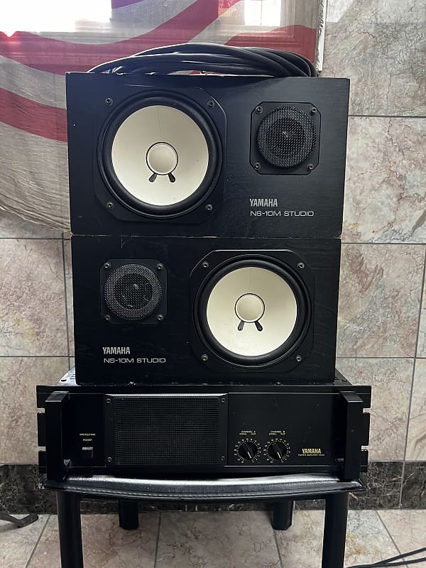 Yamaha NS10M Studio Monitors Reverb