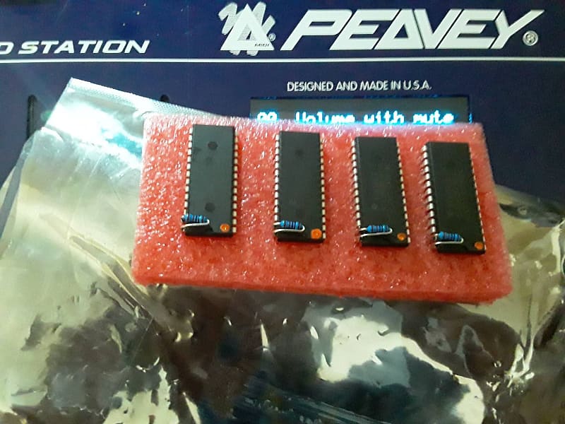 Peavey PC 1600X drop in non-volatile memory, no battery required image 1