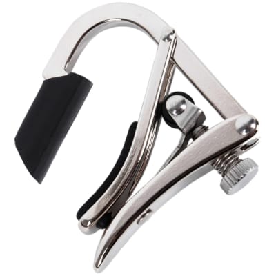 Shubb C7 Partial Capo for Steel String Guitars, Polished Nickel image 2