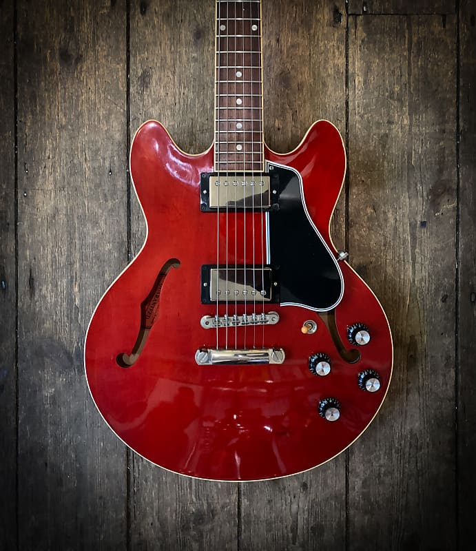 2011 Gibson Custom Shop ES 3399 Antique Red finish image 1