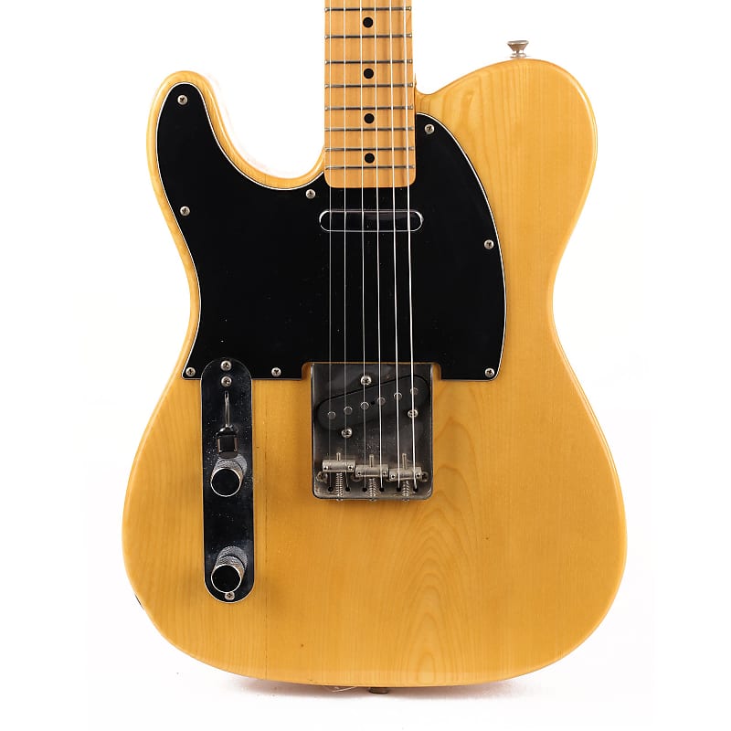 Fender MIJ Telecaster Left-Handed Natural | Reverb