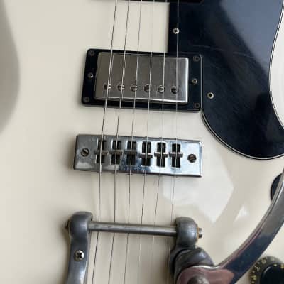 1972 Gibson SG Standard with Factory Gibson Bigsby - White image 8