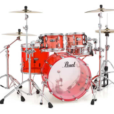 Pearl Crystal Beat 4-pc. Shell Pack RUBY RED CRB524P/C731 image 1