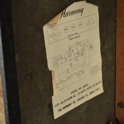 Harmony H400A 1960's image 4