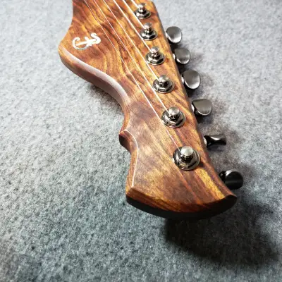 Barlow Guitars Eagle 2023 Quilt Maple / Caribbean Rosewood image 8