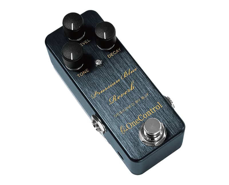 One Control Prussian Blue Reverb Pedal